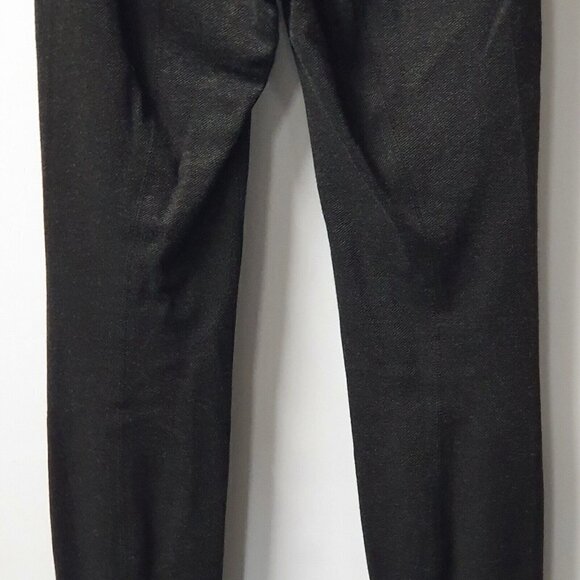 Vince Charcoal‎ Grey Stretch Skinny Pants with Zipper Ankles Size 2 - Picture 4 of 10